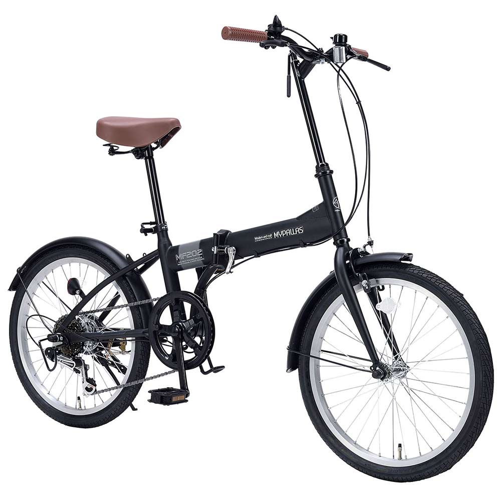 折りたたみ自転車 6段変速 MF202 メーカー直送▼返品・キャンセル不可【他商品との同時購入不可】