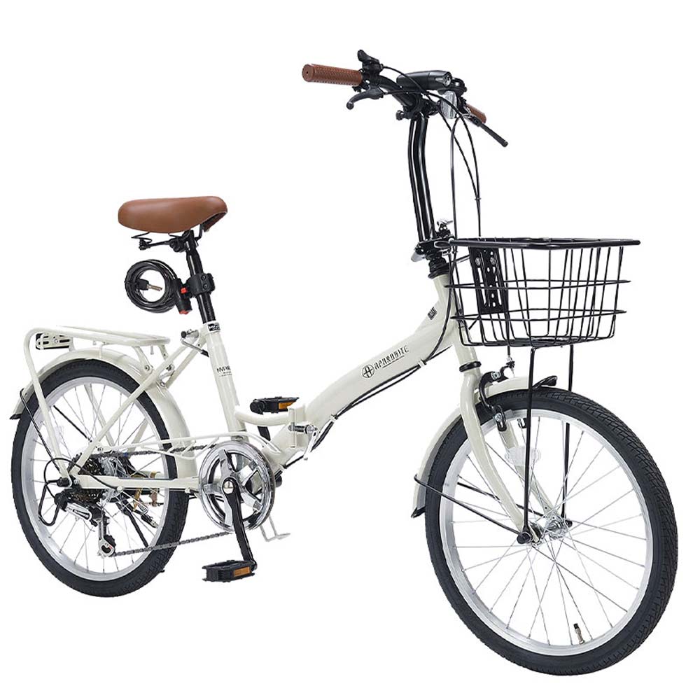 折りたたみ自転車 6段変速 オールインワン MF209 メーカー直送▼返品・キャンセル不可【他商品との同時購入不可】