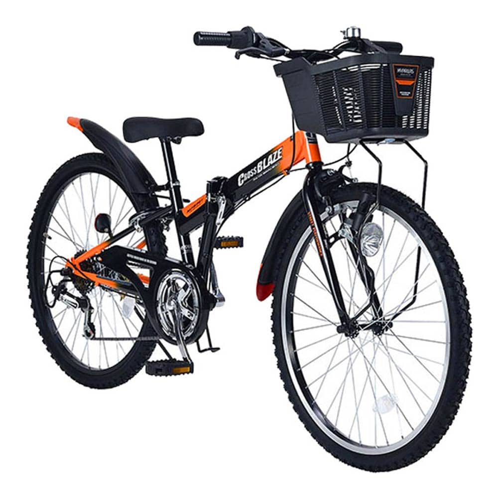 折りたたみジュニアMTB 6段変速 MJ822F メーカー直送▼返品・キャンセル不可【他商品との同時購入不可】