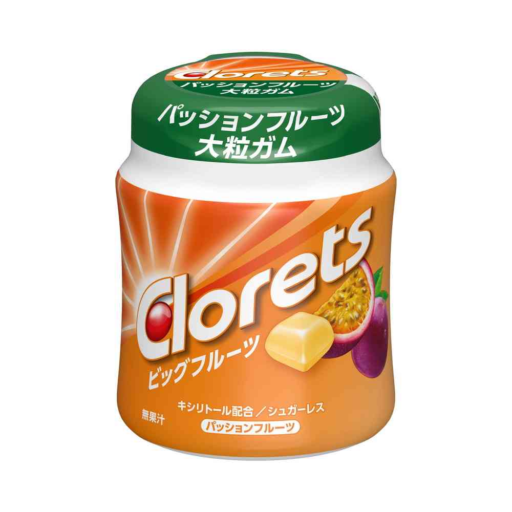 ◆モンテリーズ クロレッツ ビッグフルーツ パッションフルーツ ボトル 112g   [6個セット]