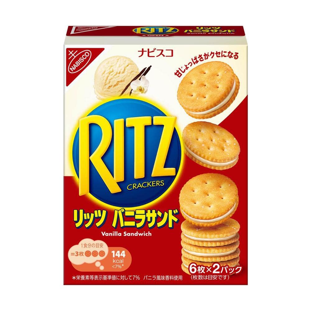 ◆モンテリーズ リッツ バニラサンド 106g   [15個セット]