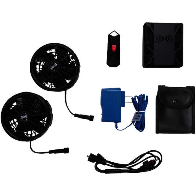 GOLDWIN 空調服アウターベストシリーズ スターターキット 防水ファン 【直送品】 返品・キャンセル・他商品と同時購入は不可