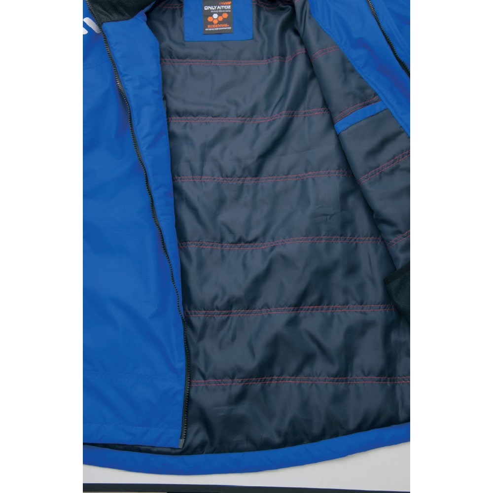 光電子軽防寒ジャケット ブラック L AZ6169010L メーカー直送 ▼返品・キャンセル不可[他商品との同時購入不可]