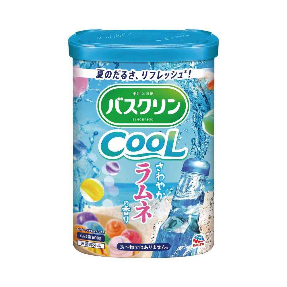 [医薬部外品]アース製薬 バスクリンクール ラムネの香り 600g