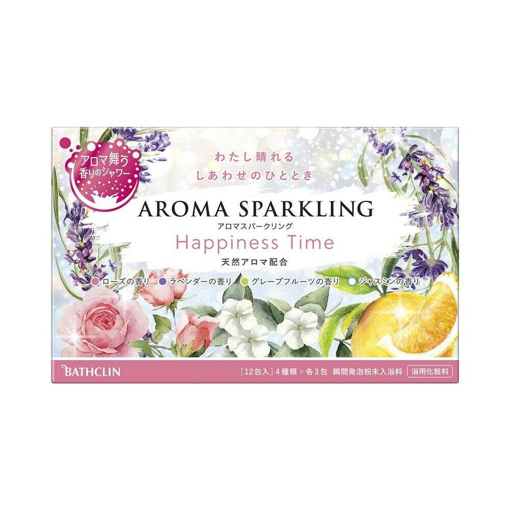 バスクリン アロマスパークリング Happiness Time 30g×12包