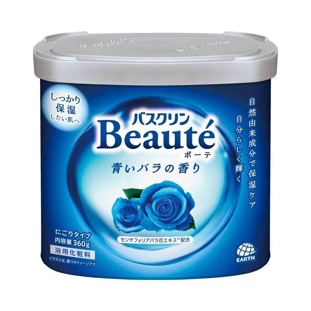 アース製薬 バスクリン ボーテ 青いバラの香り 360g（約12回分）