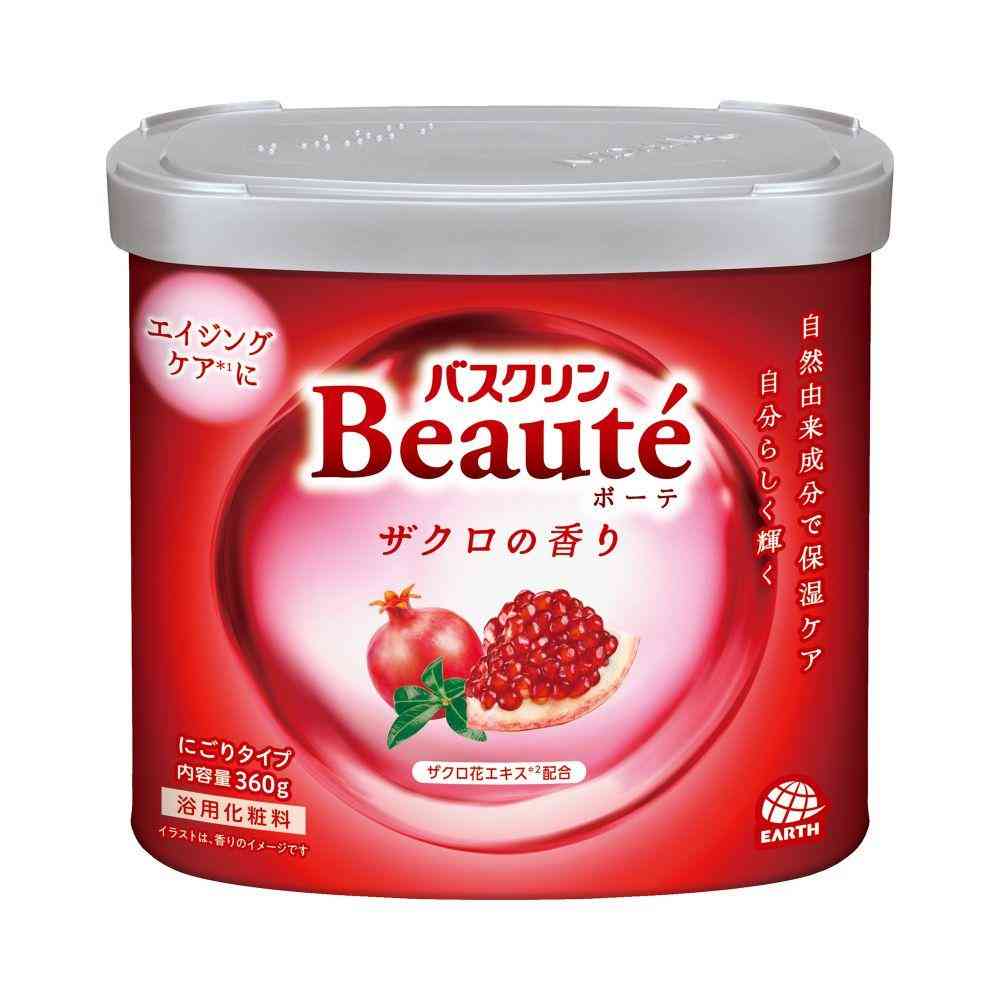 アース製薬 バスクリン ボーテ ザクロの香り 360g（約12回分）