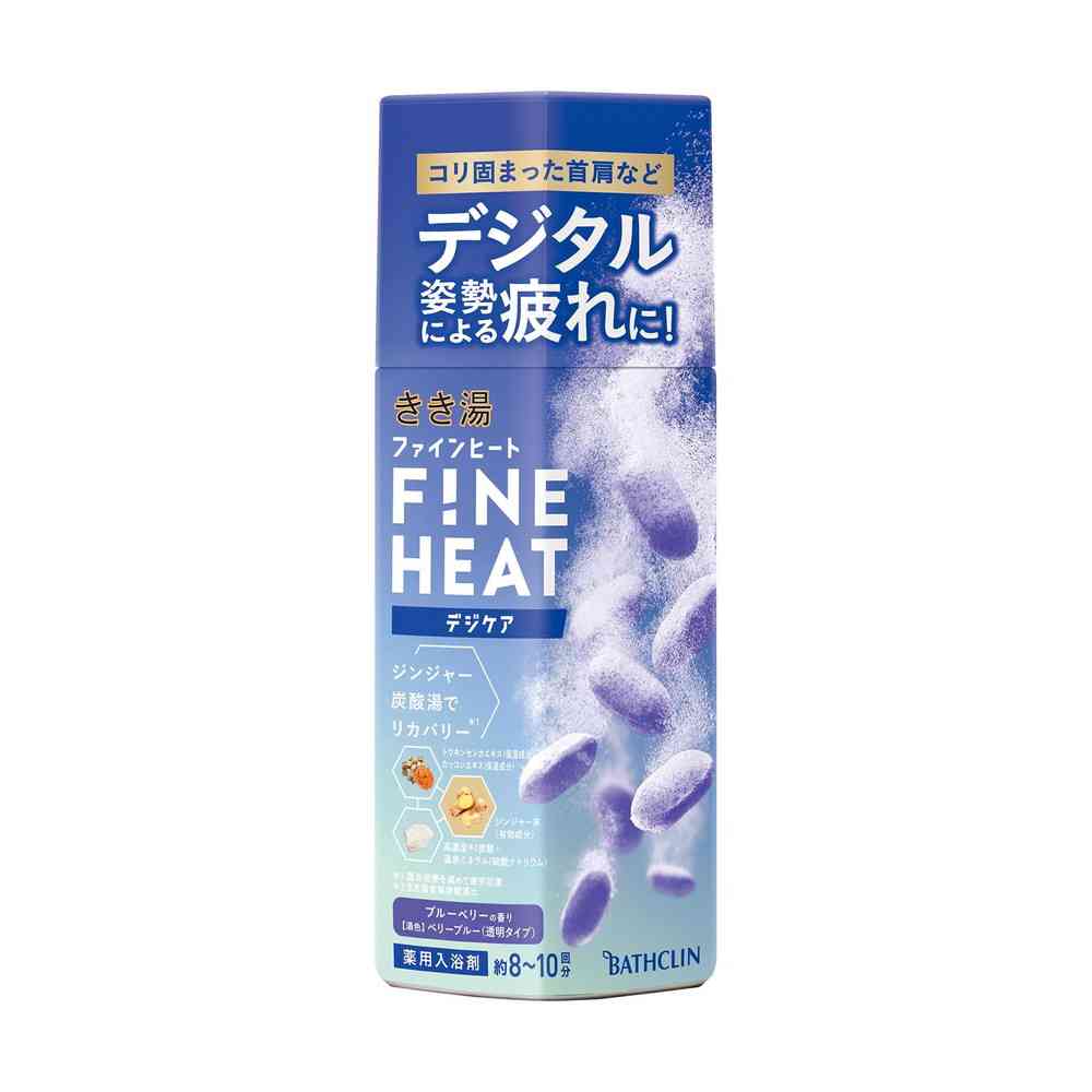 [医薬部外品]バスクリン きき湯ファインヒート デジケア 400g