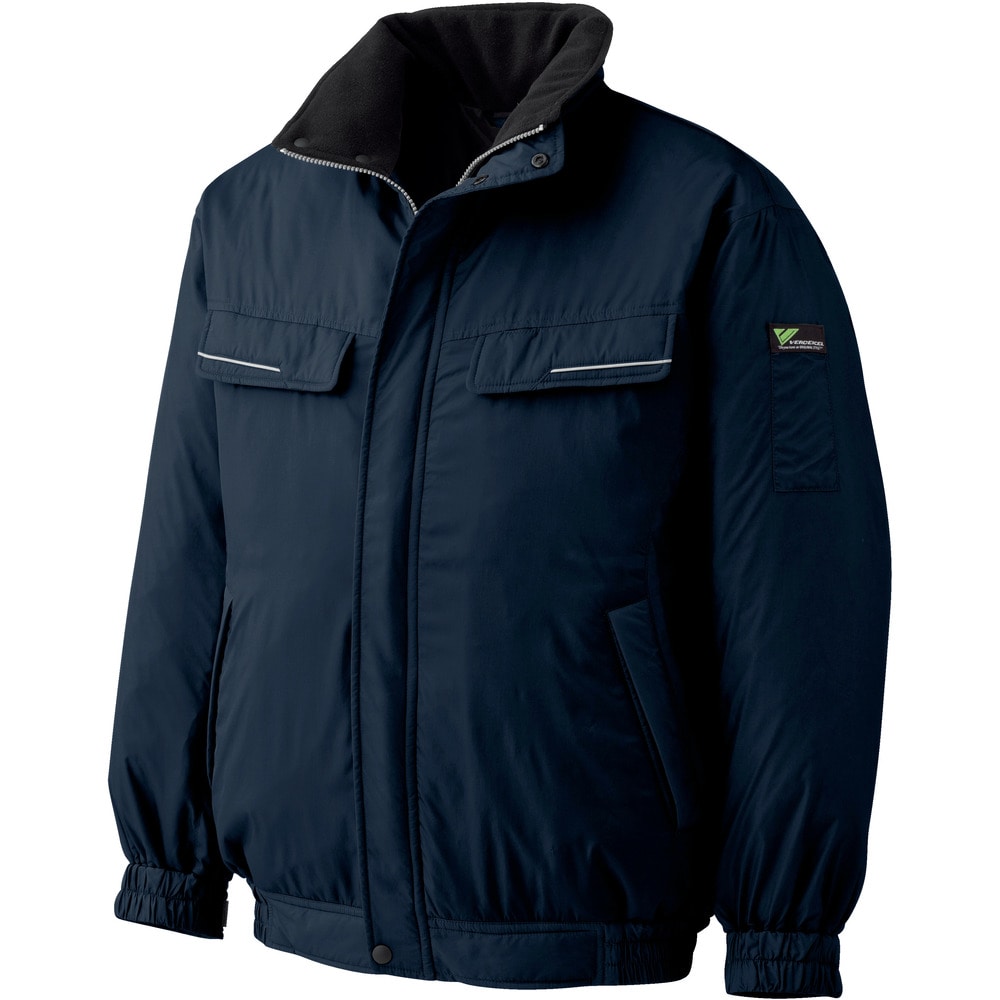 ベルデクセル 防寒ブルゾン ネイビー M VE1027UEM メーカー直送 ▼返品・キャンセル不可[他商品との同時購入不可]