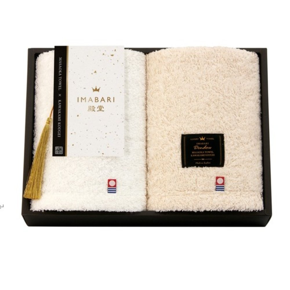 KRZ7024T 今治殿堂-天然水仕上げ-タオルセット 14030 【直送品】 返品・キャンセル・他商品と同時購入は不可