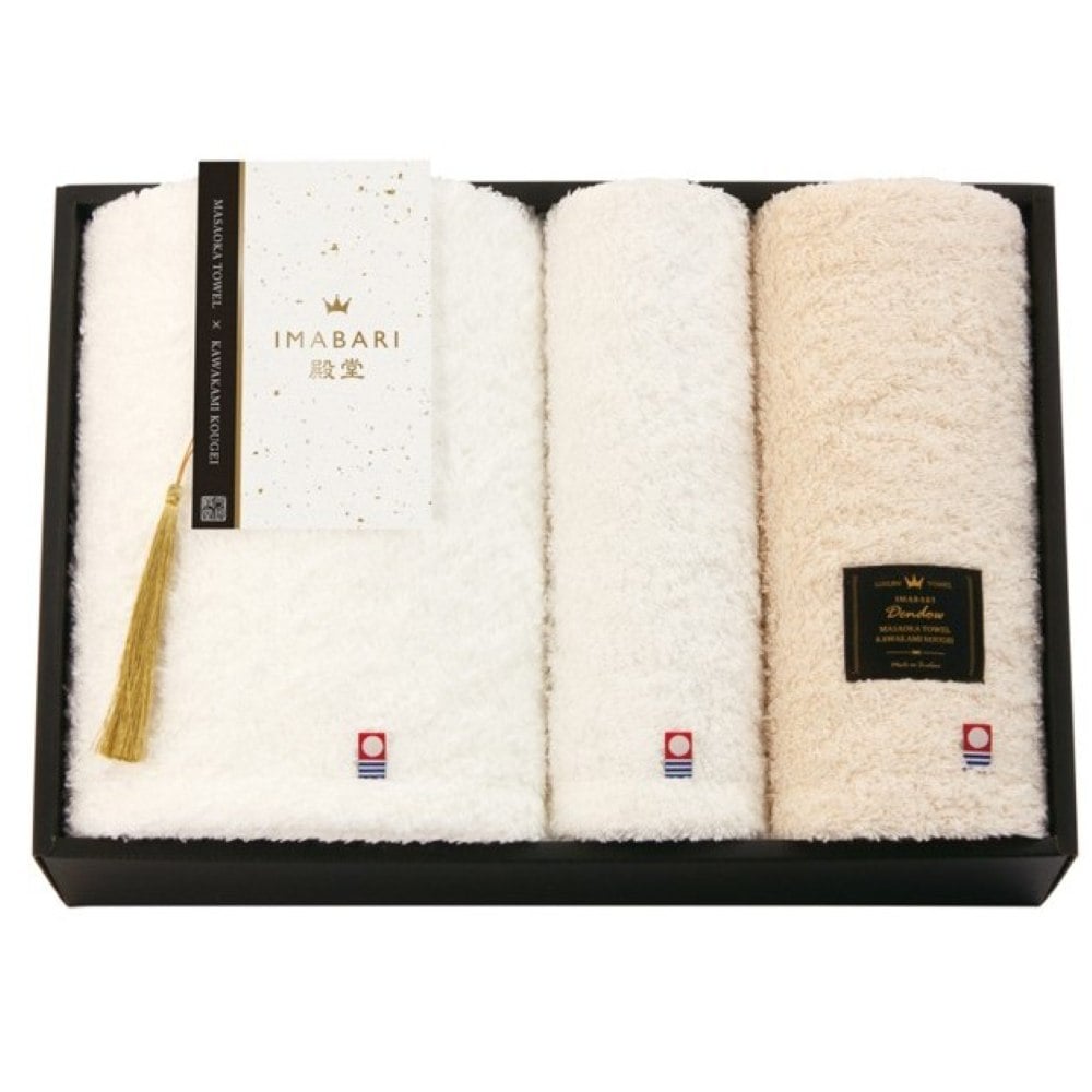 KRZ7028T 今治殿堂-天然水仕上げ-タオルセット 14100 【直送品】 返品・キャンセル・他商品と同時購入は不可