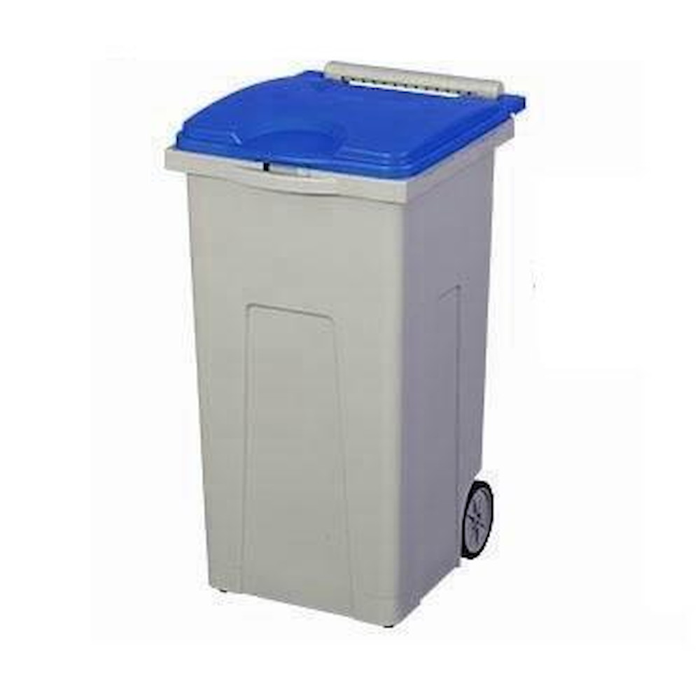 4輪キャスター付きごみ箱 SCB90P 611010-01 メーカー直送 ▼返品・キャンセル不可【他商品との同時購入不可】