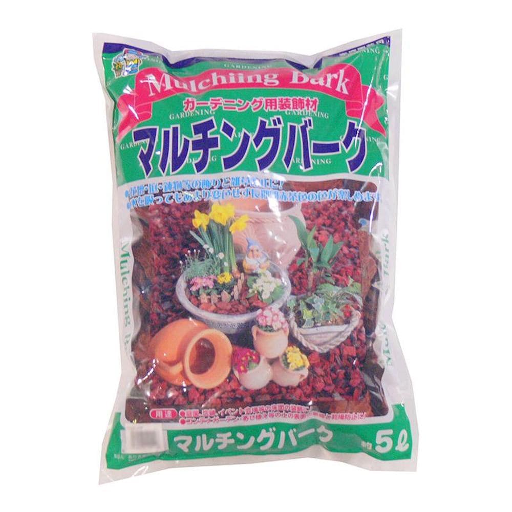 あかぎ園芸 マルチングバーク L 5L 10袋 1270513 【直送品】 返品・キャンセル・他商品と同時購入は不可