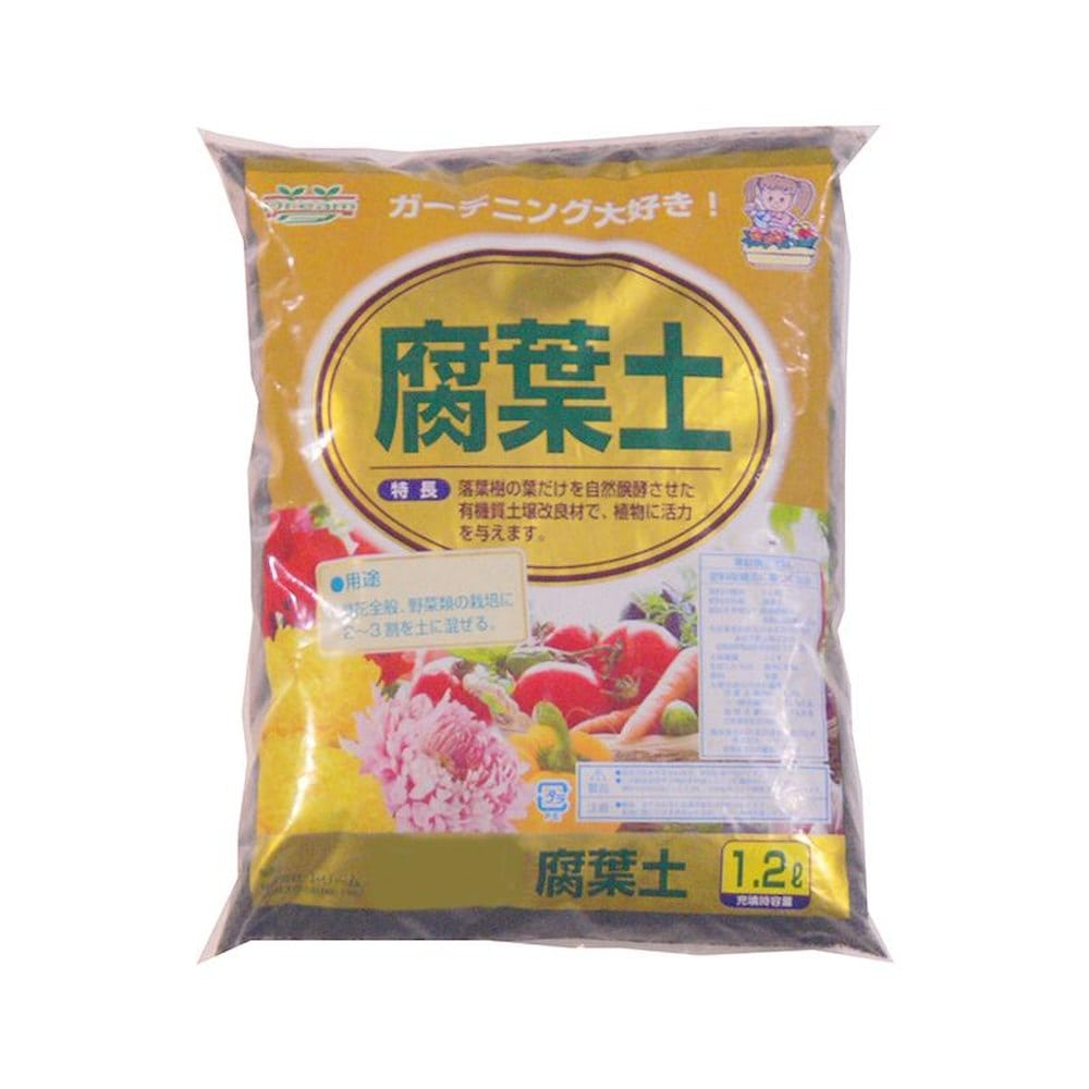 あかぎ園芸 腐葉土 1.2L 30袋 1060131 【直送品】 返品・キャンセル・他商品と同時購入は不可