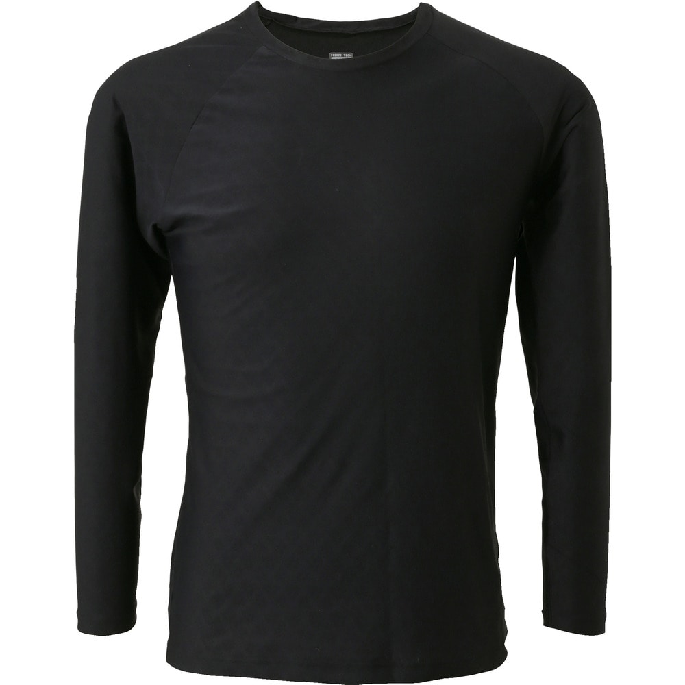 氷撃 LD FTW L／Sクルーネック ブラック 2XL メーカー直送 ▼返品・キャンセル不可【他商品との同時購入不可】