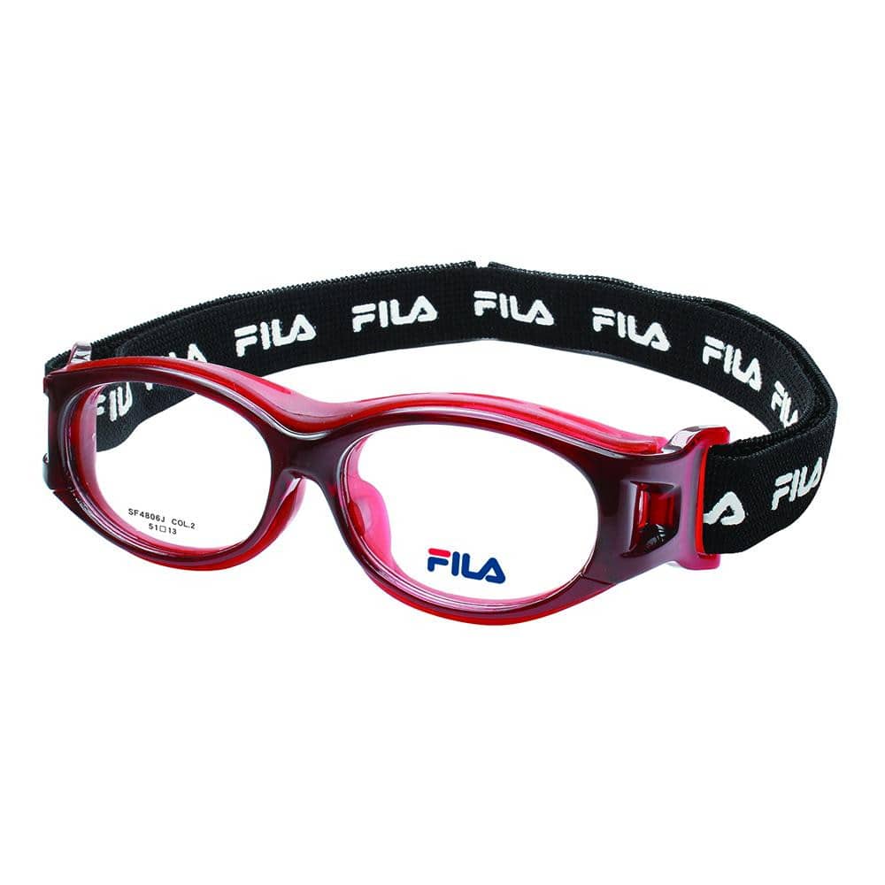 スポーツアイガード SF4806J-2 レッド 615660 【直送品】 返品・キャンセル・他商品と同時購入は不可