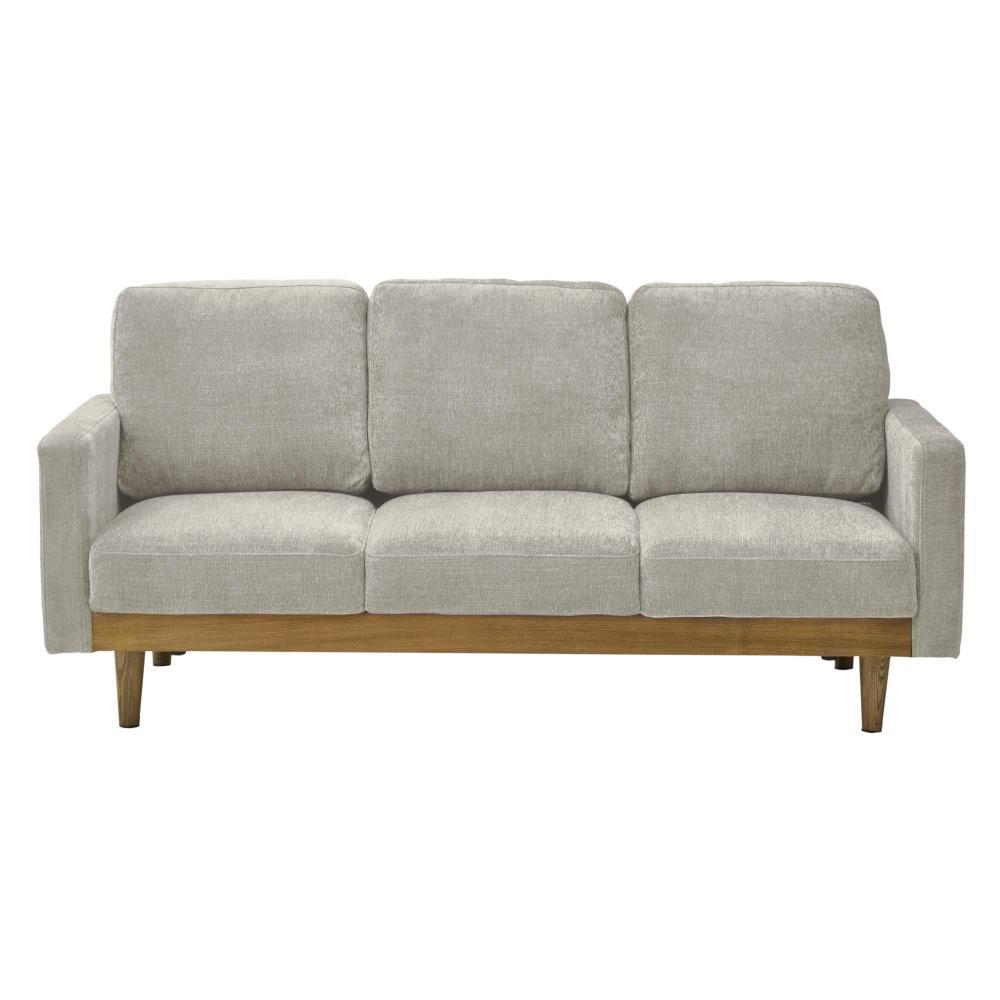 3人掛けソファ シュリンプ グレー 315040 メーカー直送 ▼返品・キャンセル不可【他商品との同時購入不可】