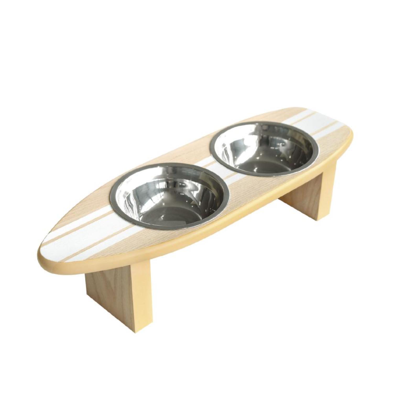 ペット用エサ皿 サーフプレート ホワイト 330995 メーカー直送 ▼返品・キャンセル不可[他商品との同時購入不可]