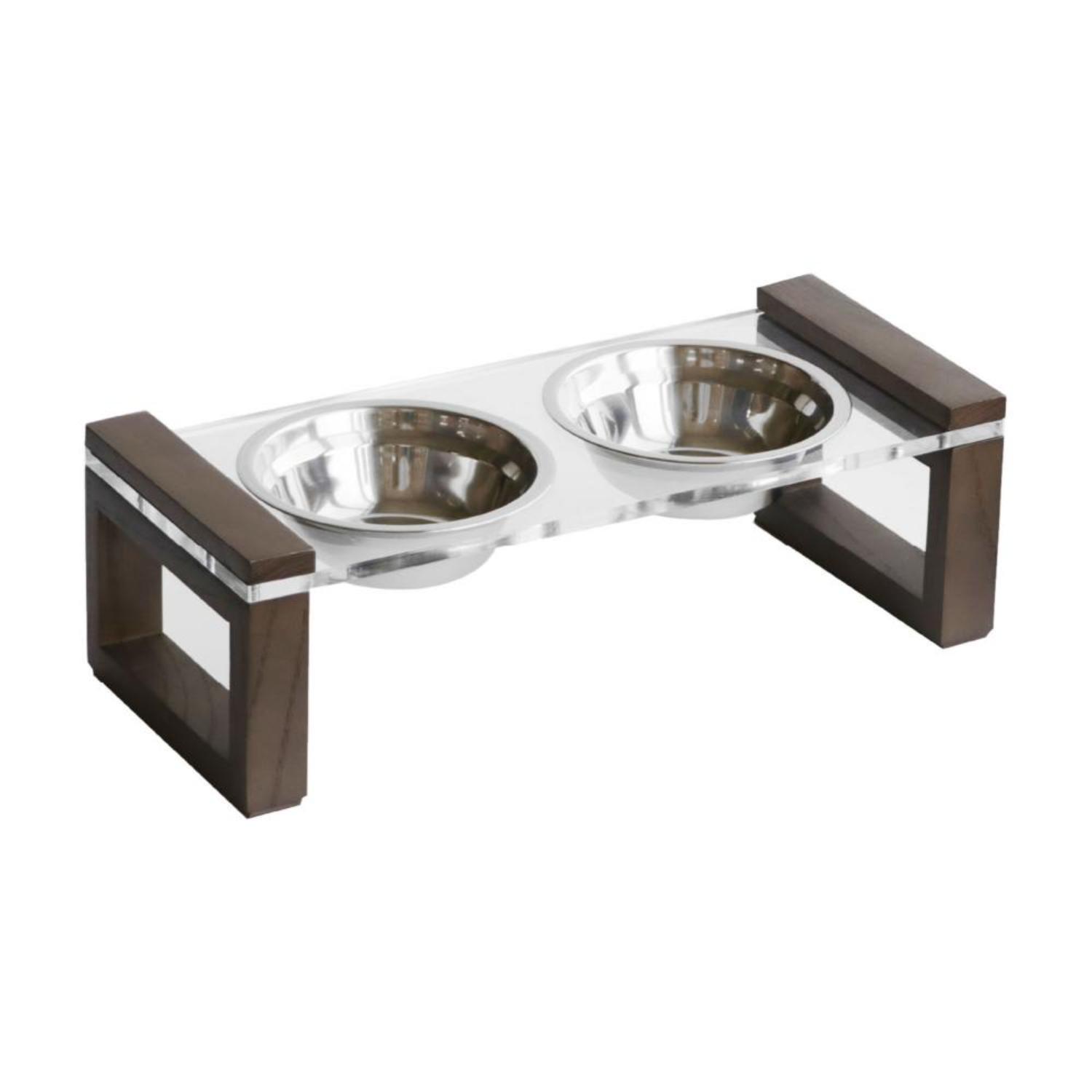 ペット用エサ皿 ライム ブラウン 338353 メーカー直送 ▼返品・キャンセル不可[他商品との同時購入不可]