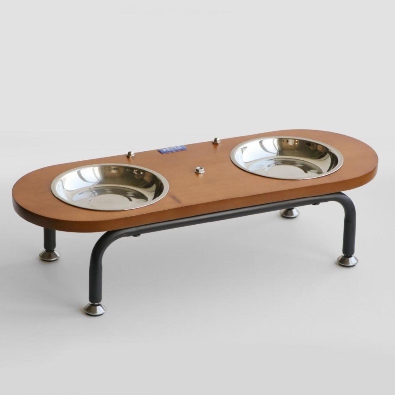 ペット用エサ皿 ベラ ブラウン 352916 メーカー直送 ▼返品・キャンセル不可[他商品との同時購入不可]