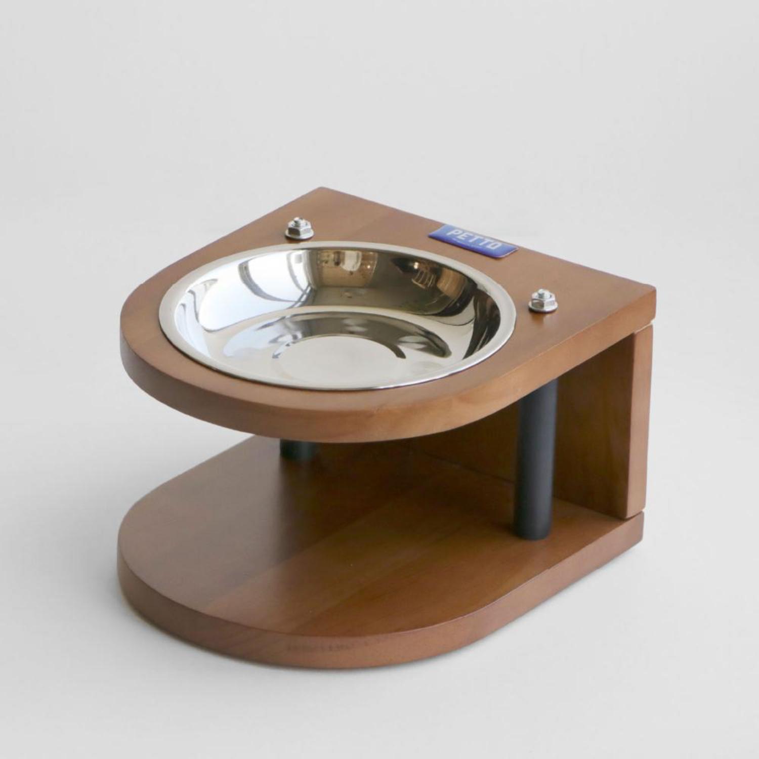 ペット用エサ皿 ピタ ブラウン 352919 メーカー直送 ▼返品・キャンセル不可[他商品との同時購入不可]