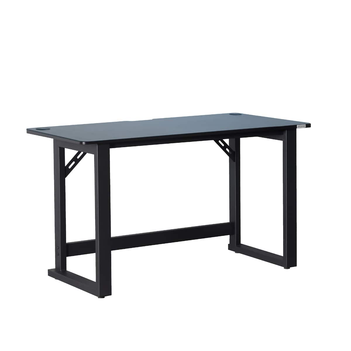 グラウンズV2 ゲーミングデスク 幅120cm ブラック メーカー直送 ▼返品・キャンセル不可【他商品との同時購入不可】