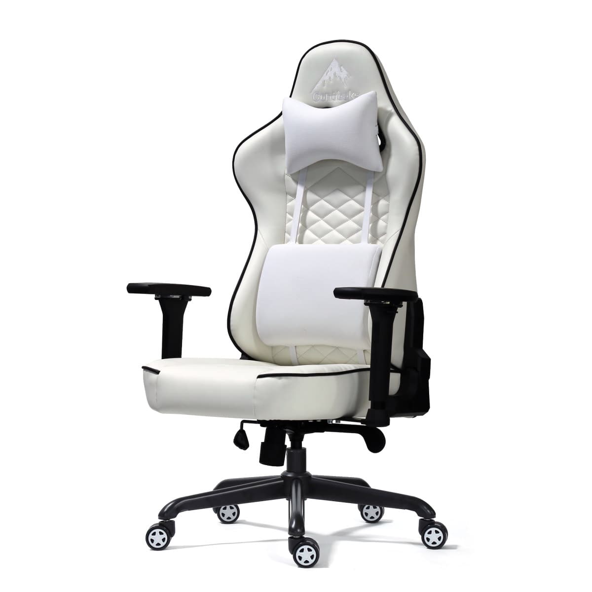 ディアブロEVO ゲーミングチェア ホワイト メーカー直送 ▼返品・キャンセル不可【他商品との同時購入不可】