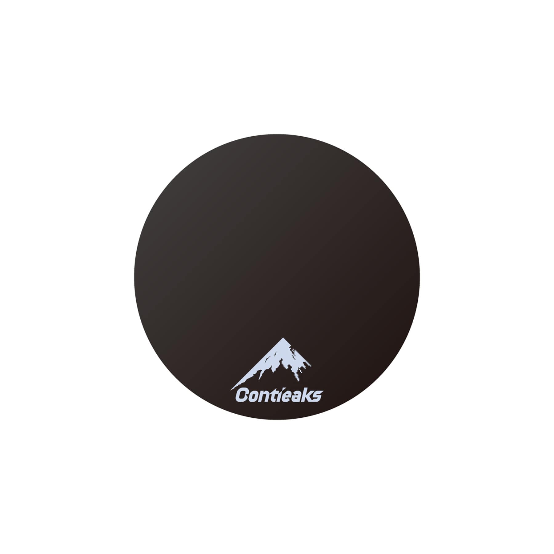 チェアマット 直径90cm 丸型 ブラック メーカー直送 ▼返品・キャンセル不可【他商品との同時購入不可】