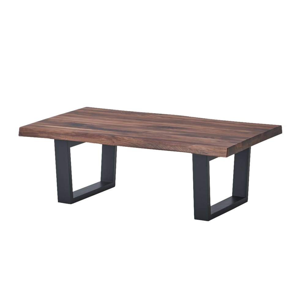 センターテーブル レックス4 幅100cm ウォールナット オイル塗装 【直送品】 返品・キャンセル・他商品と同時購入は不可