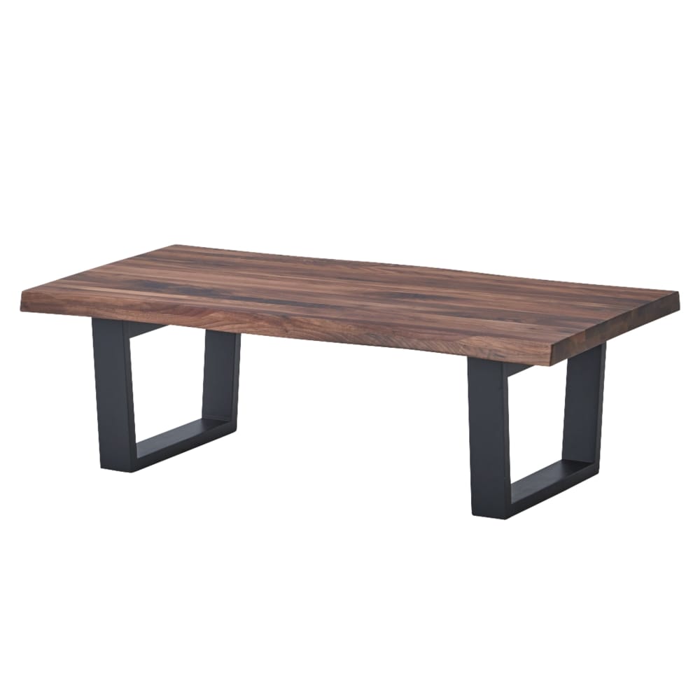 センターテーブル レックス4 幅110cm ウォールナット オイル塗装 【直送品】 返品・キャンセル・他商品と同時購入は不可