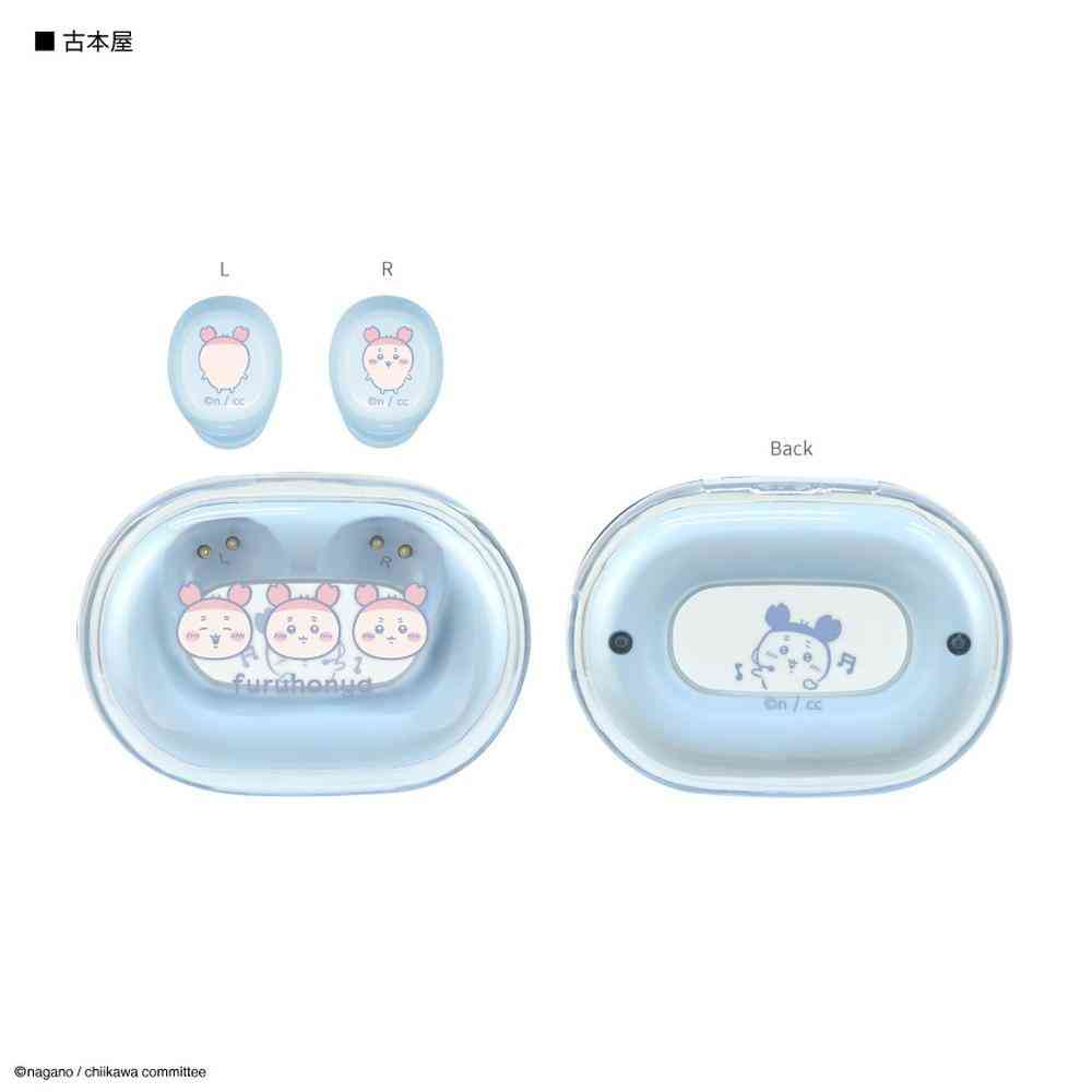グルマンディーズ ちいかわ 古本屋 完全ワイヤレスステレオイヤホン 1個
