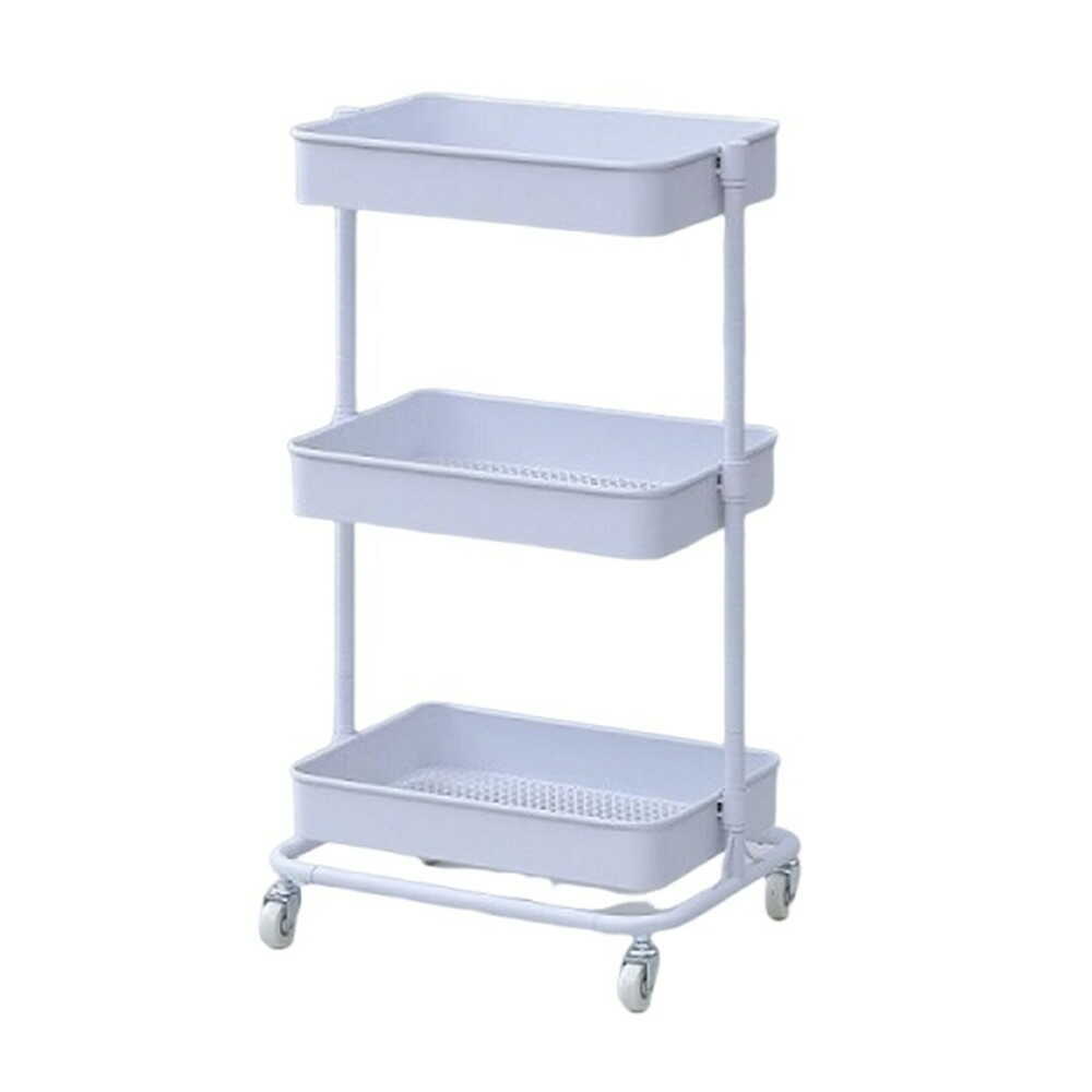 山善 バスケットトローリー ライト