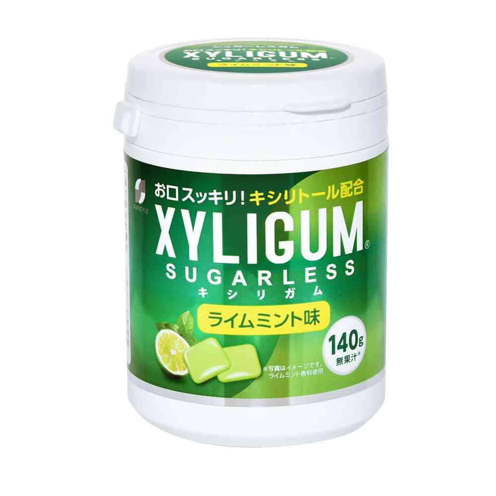 ◆SUN STYLE サンスタイル キシリガム ライムミント ボトル 140g [6個セット]