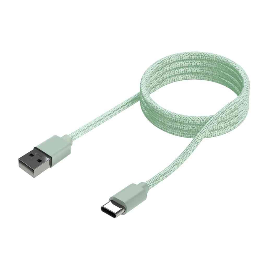 アークス くすみカラー充電ケーブルA＋C アロエグリーン X-368