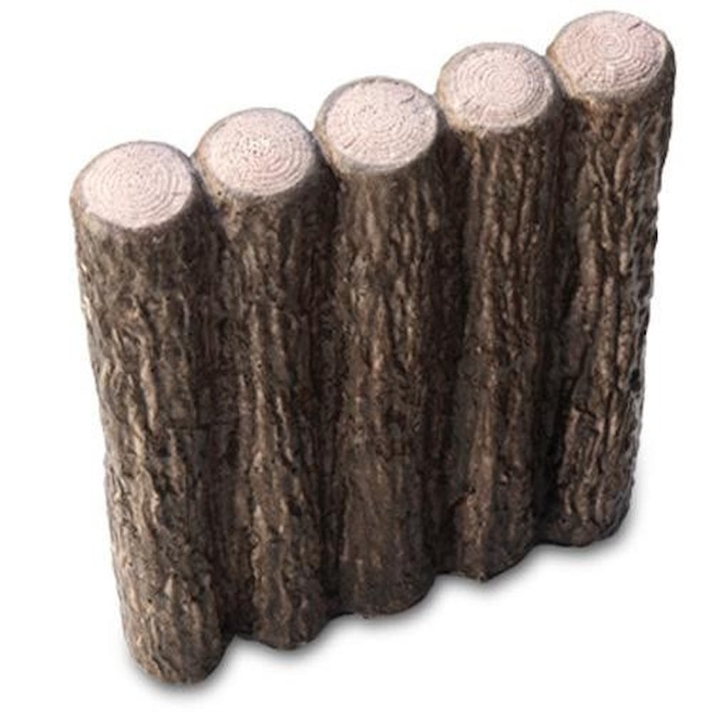 花壇材 擬木 五連300 ×2個 1334242 メーカー直送 ▼返品・キャンセル不可【他商品との同時購入不可】