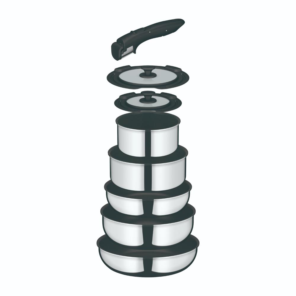 サーモス 取っ手のとれるフライパン８点セット KSF-8A S メーカー直送 ▼返品・キャンセル不可【他商品との同時購入不可】