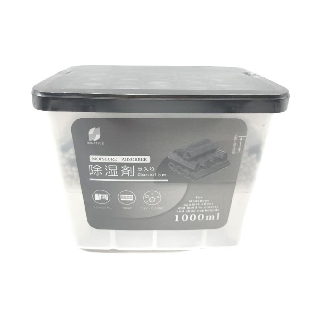 SUN STYLE 除湿剤 炭 1000ml   [24個セット]