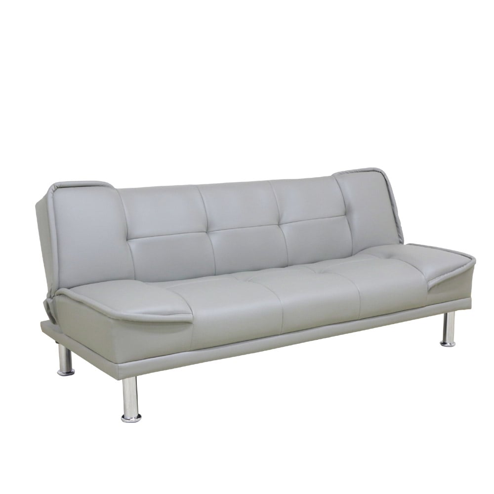 シンプルデザインソファーベッド SB-AB-GY メーカー直送 ▼返品・キャンセル不可【他商品との同時購入不可】