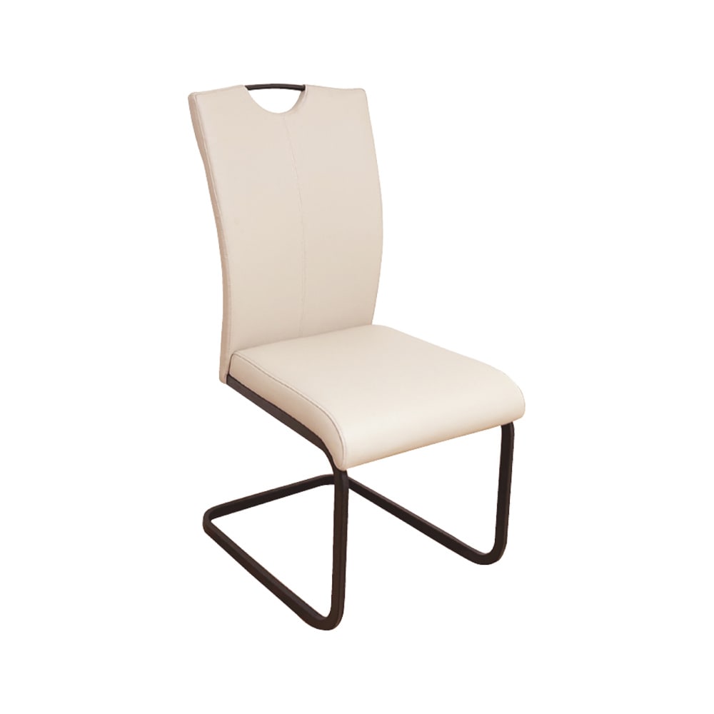 ハイバック仕様のモダンダイニングチェアー 2脚組 DCRI-IV メーカー直送 ▼返品・キャンセル不可[他商品との同時購入不可]