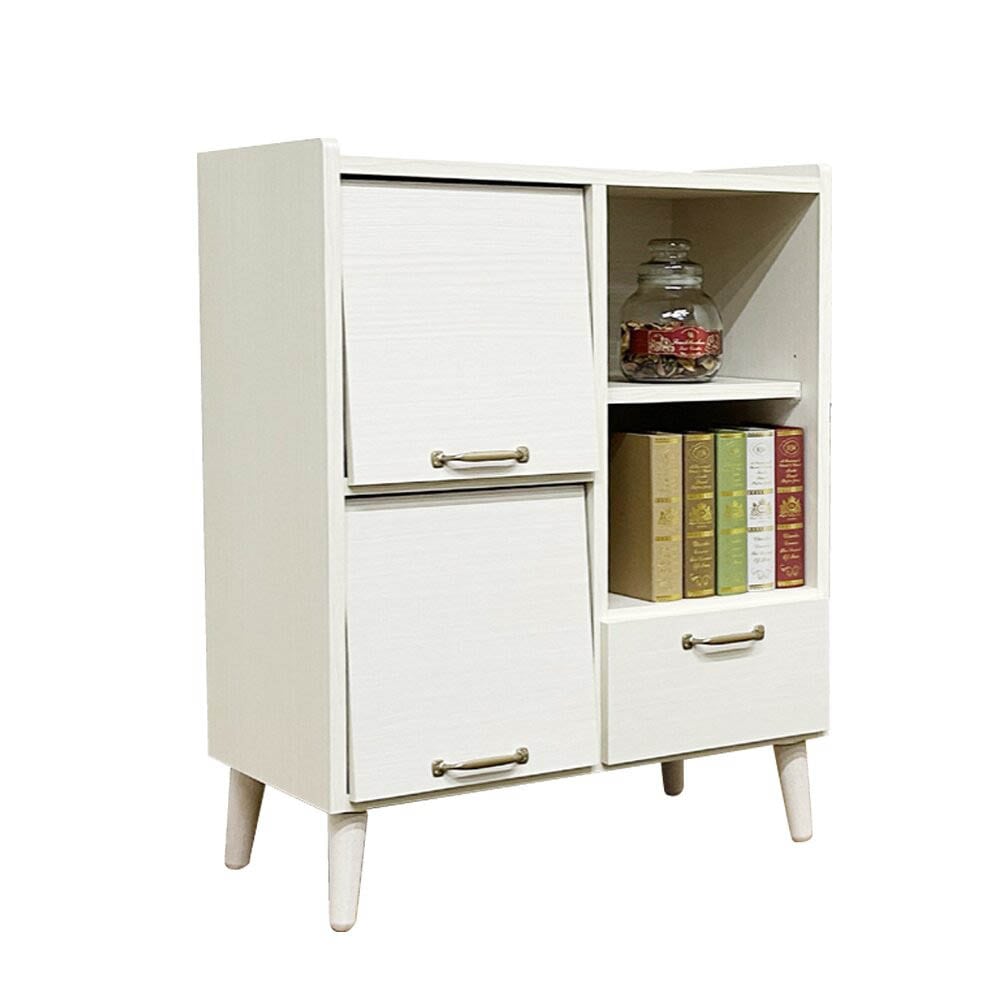 北欧風国産幅72cmの国産キャビネット CN-GY-W72-WH メーカー直送 ▼返品・キャンセル不可【他商品との同時購入不可】