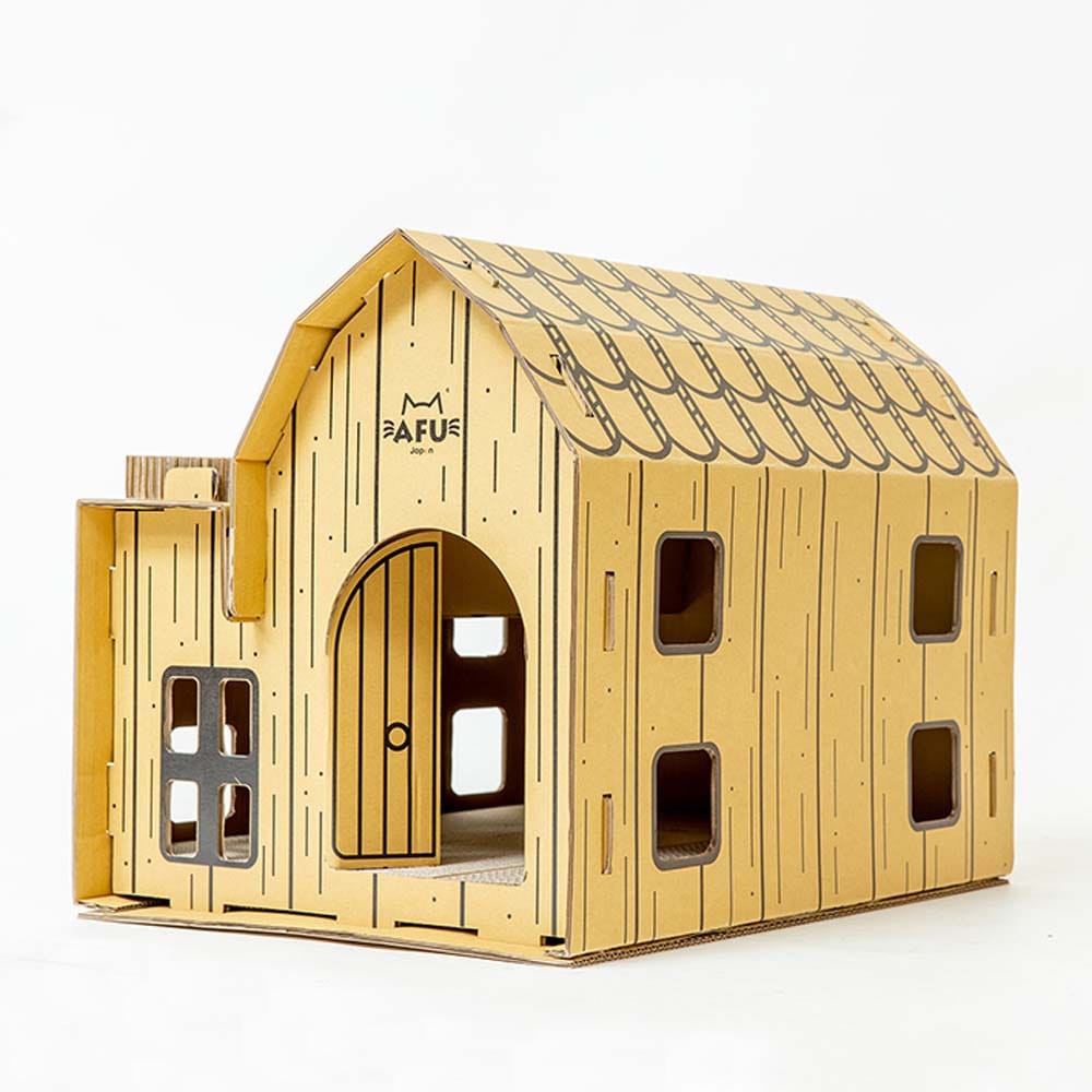 爪とぎ付き納屋ハウス メーカー直送 ▼返品・キャンセル不可[他商品との同時購入不可]