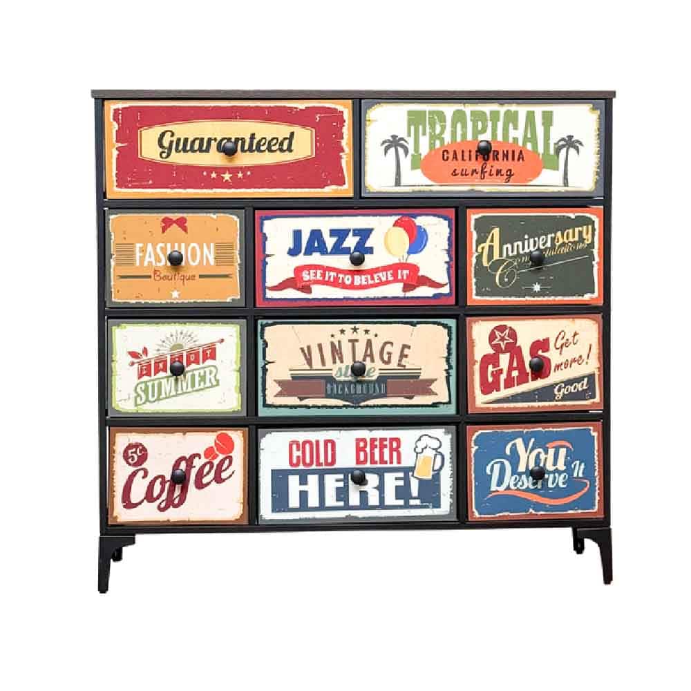 幅103-4段チェスト CH-AMERCN103-4 メーカー直送 ▼返品・キャンセル不可【他商品との同時購入不可】