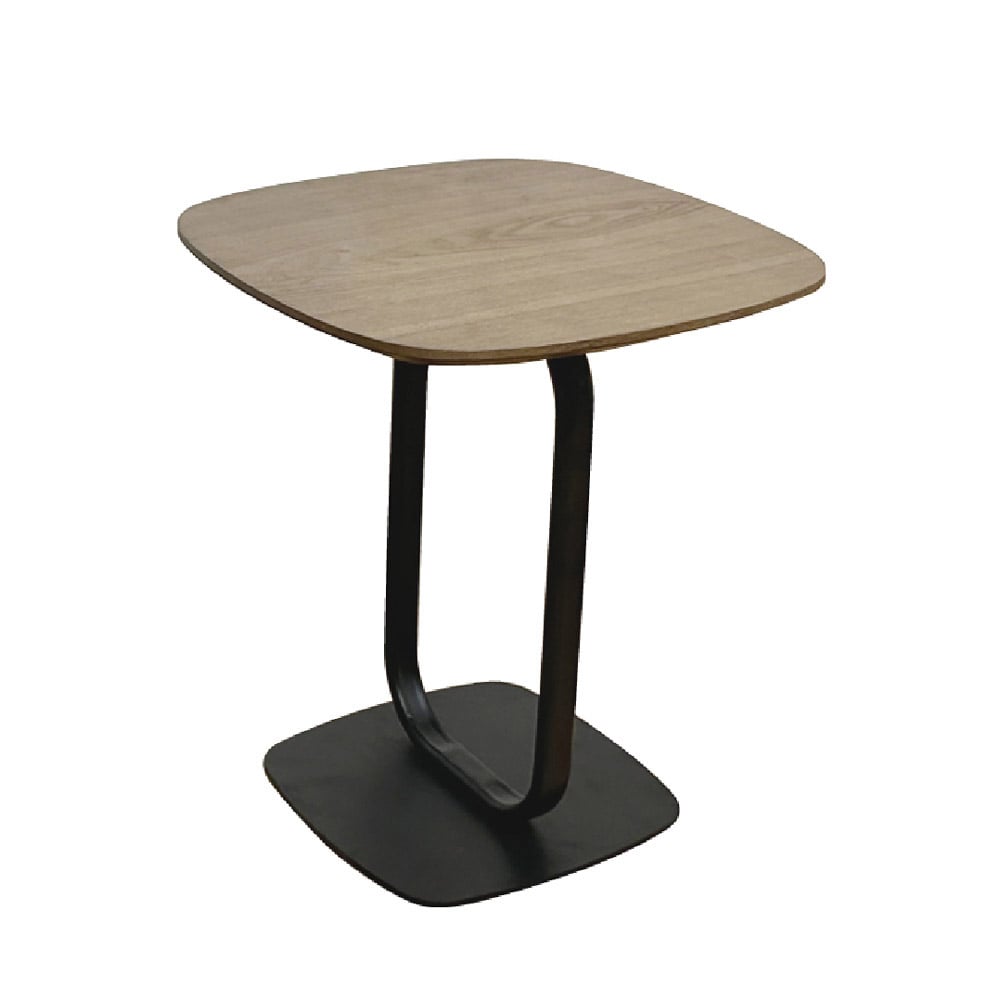 ブラックアイアンのスマートなサイドテーブル ST-NMN メーカー直送 ▼返品・キャンセル不可【他商品との同時購入不可】