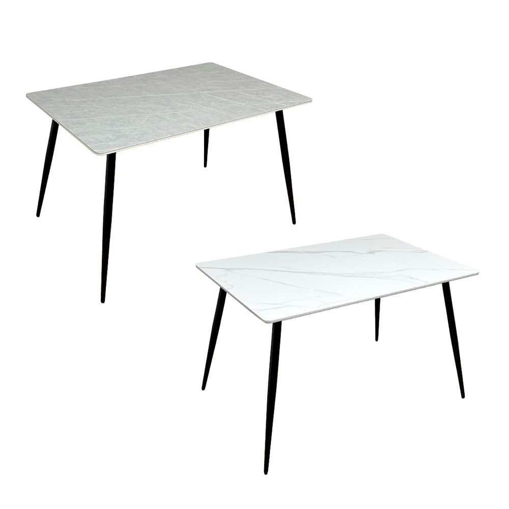 幅120cmセラミックダイニングテーブルDT-MYT-120 メーカー直送 ▼返品・キャンセル不可【他商品との同時購入不可】