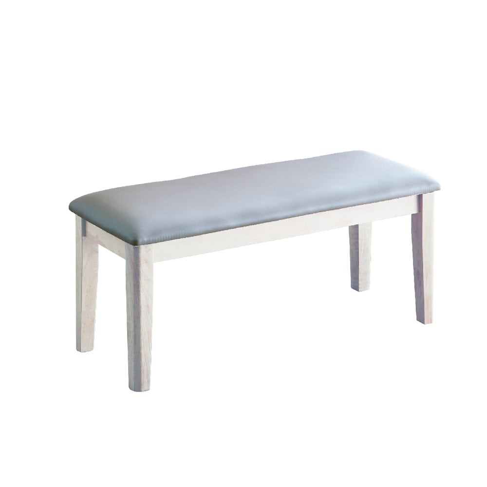 幅90cmダイニングベンチ BT-ERN-WH メーカー直送 ▼返品・キャンセル不可【他商品との同時購入不可】