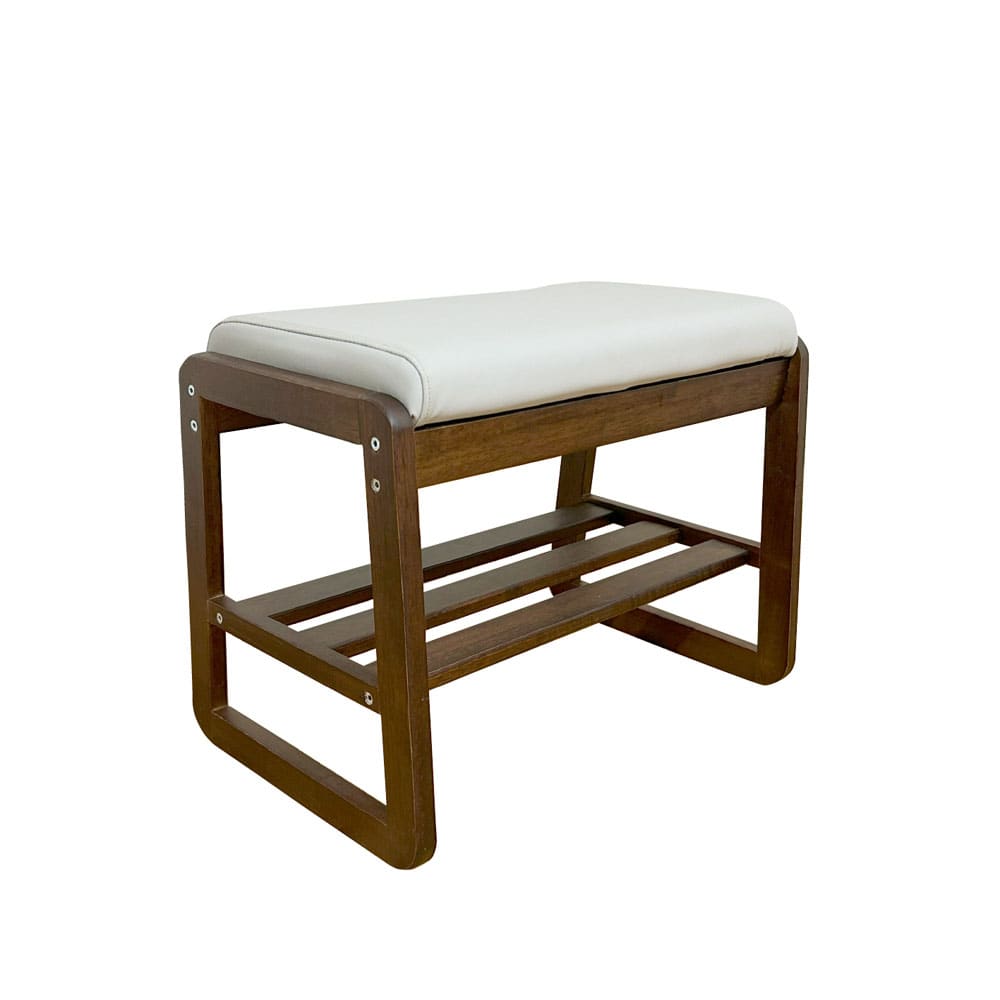 幅55cmシューズベンチBT-SHOE-BENCH-W55-BR メーカー直送 ▼返品・キャンセル不可【他商品との同時購入不可】