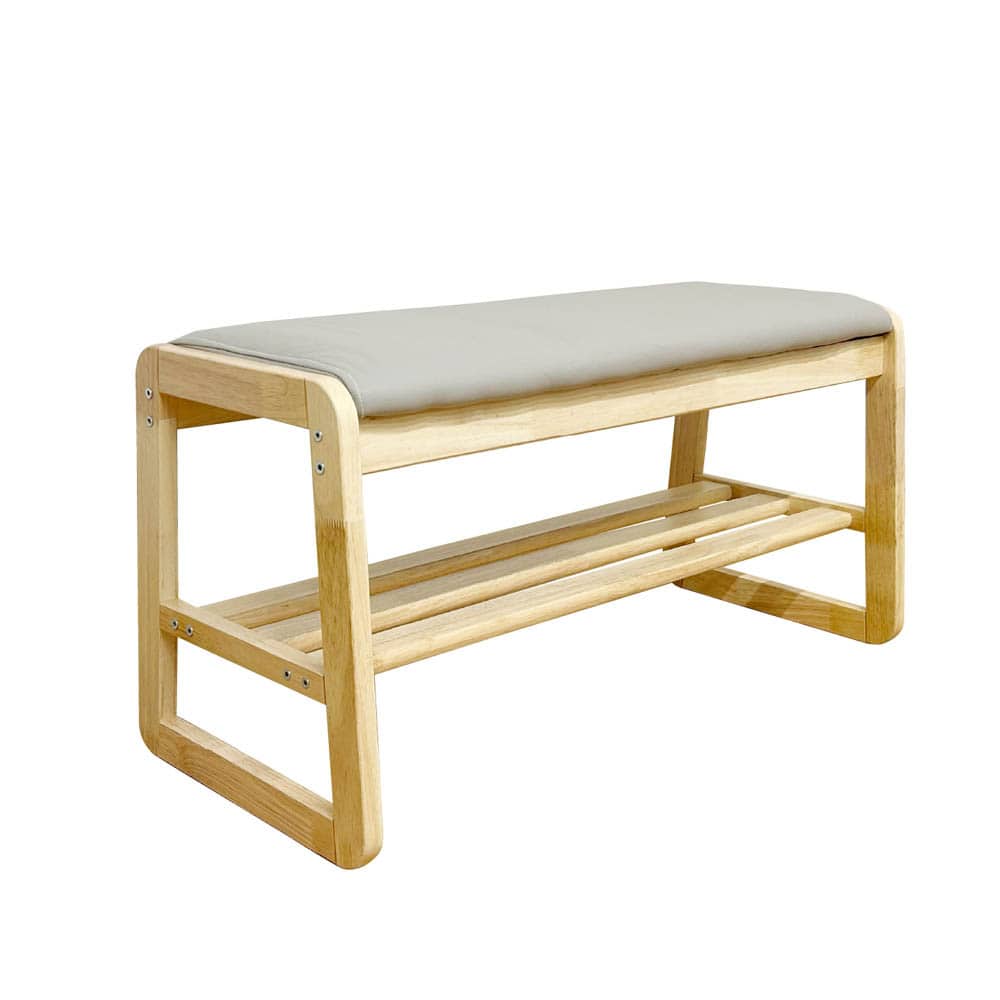 幅80cmシューズベンチBT-SHOE-BENCH-W80-NA メーカー直送 ▼返品・キャンセル不可【他商品との同時購入不可】