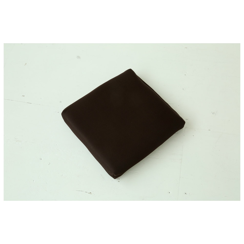 高反発クッション 椅子 座布団 車 ウレタン ブラウン メーカー直送 ▼返品・キャンセル不可[他商品との同時購入不可]