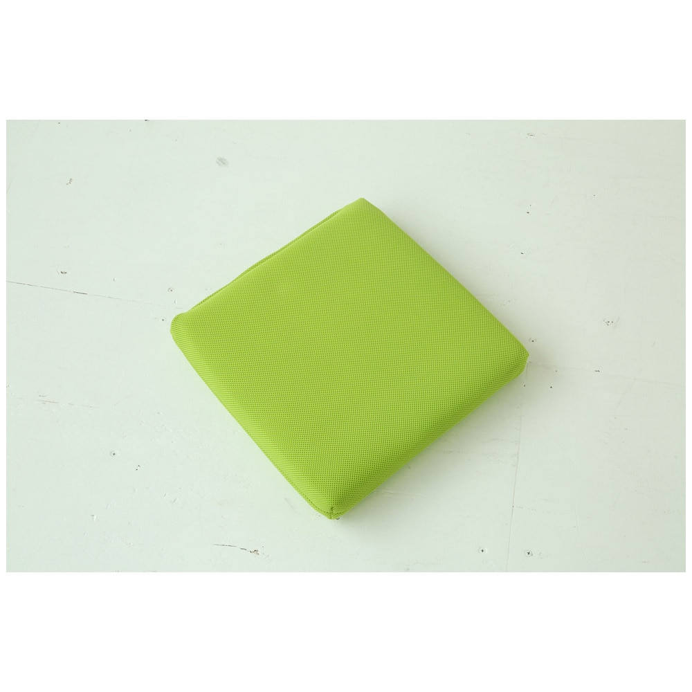 高反発クッション 椅子 座布団 車 ウレタン グリーン メーカー直送 ▼返品・キャンセル不可[他商品との同時購入不可]