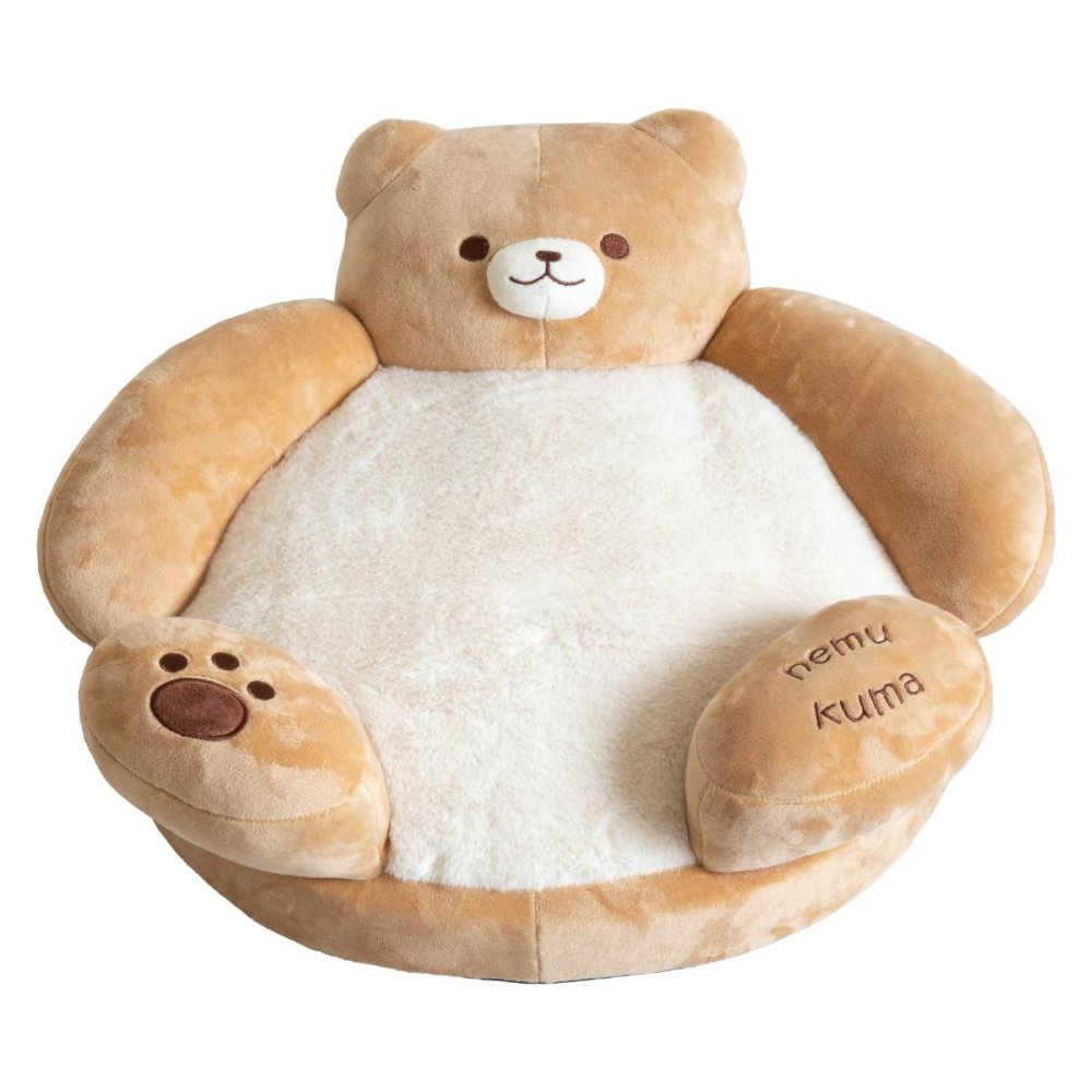 ペット用クッションベッド ねむくまベッド BED-KUMA01 メーカー直送 ▼返品・キャンセル不可【他商品との同時購入不可】